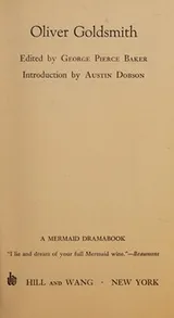 Cover of Oliver Goldsmith