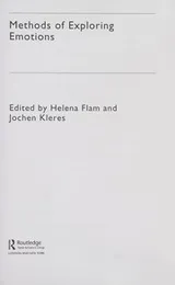 Cover of Methods of Exploring Emotions