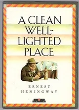 Cover of A clean well-lighted place