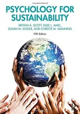 Cover of Psychology for Sustainability
