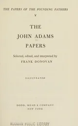 Cover of The John Adams papers