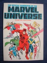 Cover of The Official Handbook of the Marvel Universe