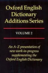 Cover of Oxford English dictionary