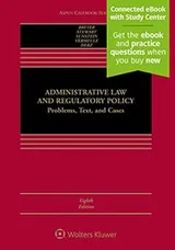 Cover of Administrative Law and Regulatory Policy