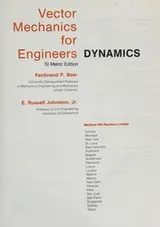 Cover of Vector Mechanics for Engineers, Dynamics