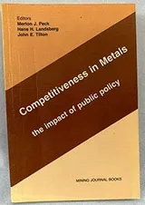 Cover of Competitiveness in Metals