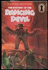 Cover of The three investigators in The mystery of the dancing devil