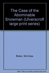 Cover of The Case of the Abominable Snowman
