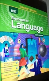 Cover of Elements of Language, Grade 12, 6th Course, Teacher's Edition