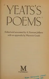 Cover of Yeats's poems