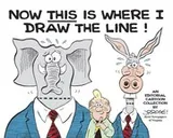 Cover of Now this is where I draw the line!