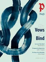 Cover of Plough Quarterly No. 33 - the Vows That Bind