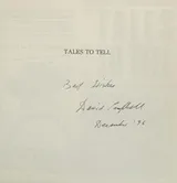 Cover of Tales to tell