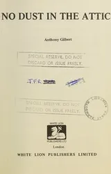 Cover of No dust in the attic