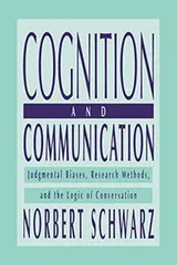Cover of Cognition and Communication