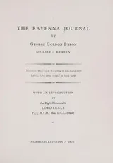 Cover of The Ravenna journal