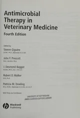 Cover of Antimicrobial therapy in veterinary medicine
