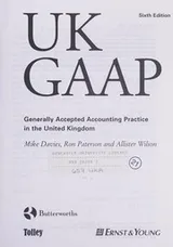 Cover of Uk Gaap
