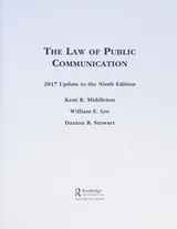 Cover of Law of Public Communication