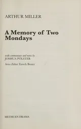 Cover of Memory of Two Mondays