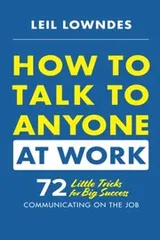 Cover of How to talk to anyone at work