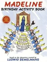 Cover of Madeline Birthday Activity Book with Sticker
