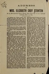 Cover of Address