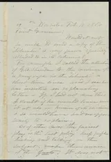 Cover of [Letter to] Friend Garrison