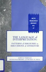 Cover of The language of interpretation
