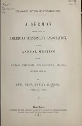 Cover of Gospel Method of Evangelization