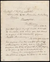 Cover of [Letter to] Gentlemen