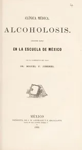 Cover of Clinica medica. Alcoholosis