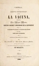 Cover of Cartilla, ©đ Breve instruccion sobre la vacuna