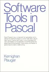 Cover of Software tools in Pascal