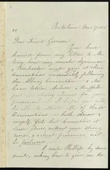 Cover of [Letter to] Dear Friend Garrison