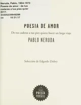 Cover of Poesía de amor