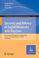 Cover of Security and Privacy in Social Networks and Big Data