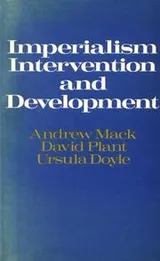 Cover of Imperialism, intervention, and development