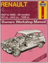 Cover of Renault 4 1961-86 Owner's Workshop Manual