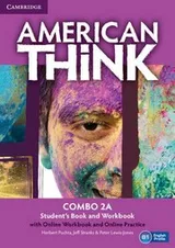 Cover of American Think Level 2 Combo a with Online Workbook and Online Practice