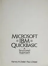 Cover of Microsoft IBM QuickBASIC