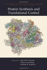 Cover of Protein synthesis and translational control
