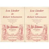 Cover of Los Lieder de Robert Schumann