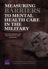 Cover of Measuring Barriers to Mental Health Care in the Military