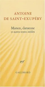 Cover of Manon, danseuse, et autres textes inédits