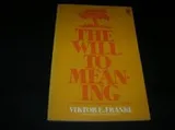 Cover of Will to Meaning