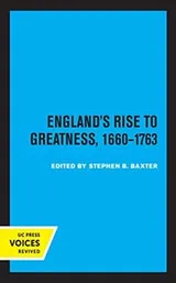 Cover of England's Rise to Greatness, 1660-1763