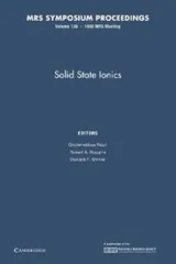 Cover of Solid State Ionics