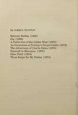 Cover of Three songs for my father