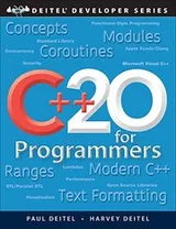 Cover of C++20 for Programmers